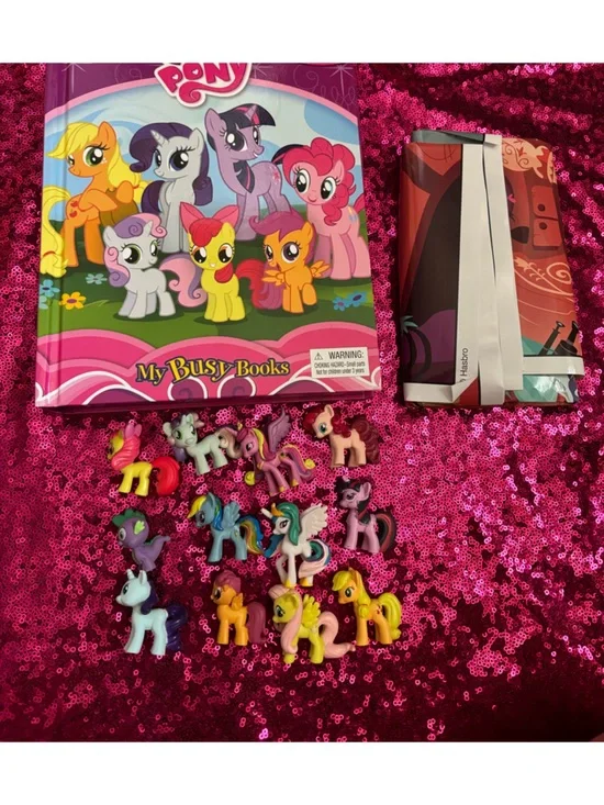 Vintage My Little Pony Busy Book With All Pieces! - Picture 1 of 5
